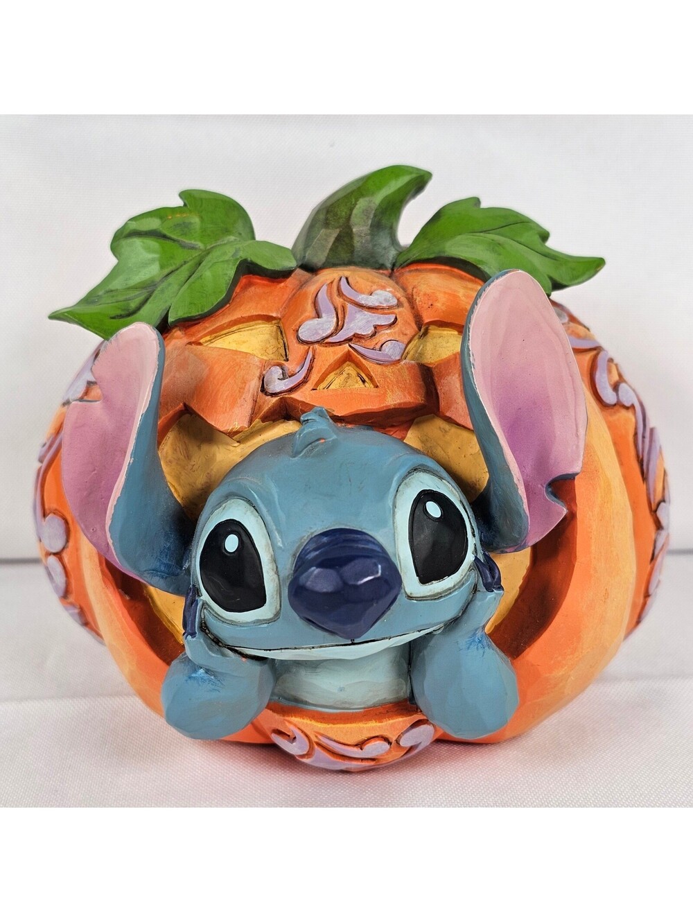 Disney Traditions Jim Shore Stitch o Lantern Halloween Figurine 6007080 Enesco